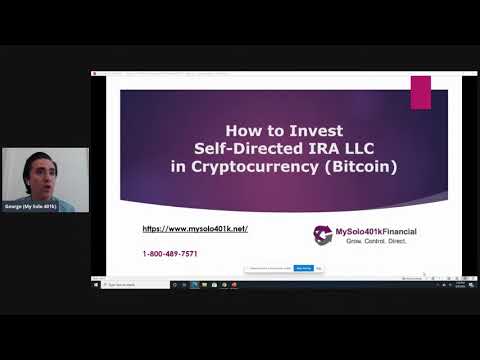 How to Invest Self-directed IRA LLC in Bitcoin Cryptocurrency (Gemini, Coinbase, Kraken)