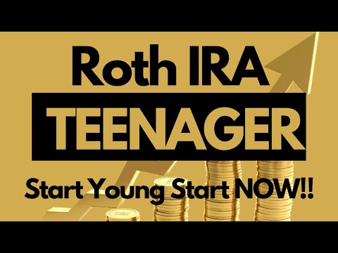 How to Invest as a Teen — Why Every Teenager Should Have A Roth IRA (3X Money!)