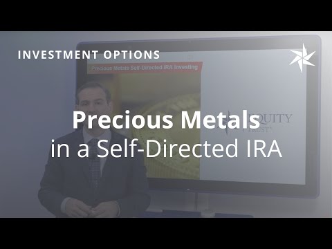 Investing in Precious Metals with a Self-Directed IRA
