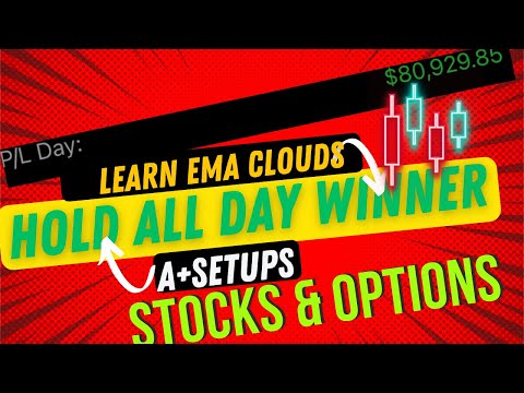 How Trader Made 80K Today using EMA Clouds for All Day Winners |Learn EMA Cloud System